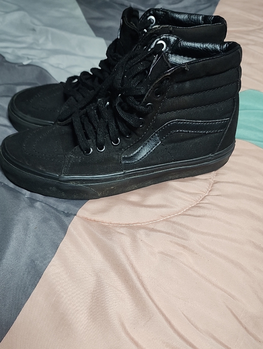 Vans Black High-Top Skate Sneaker
